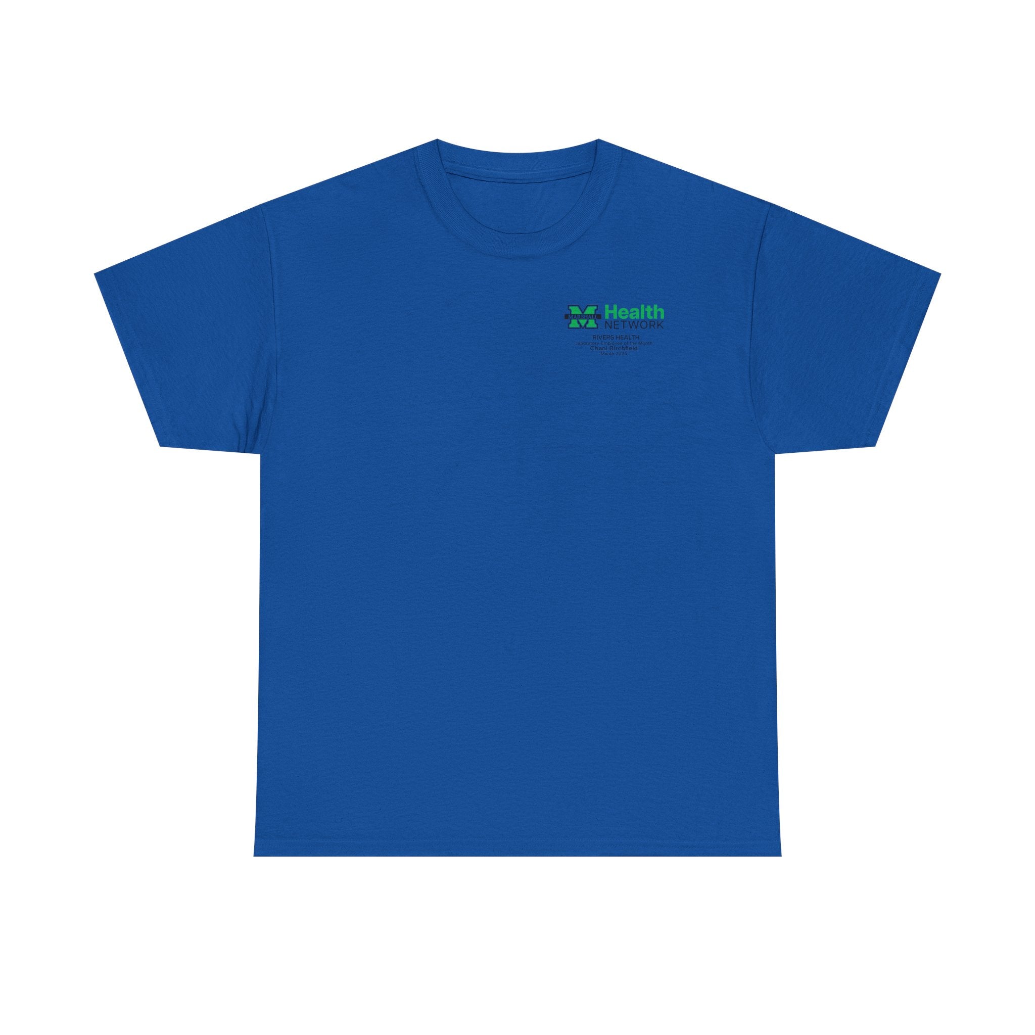Marshall Health Network Rivers Health Laboratory Employee of the Month Classic Cotton T-Shirt