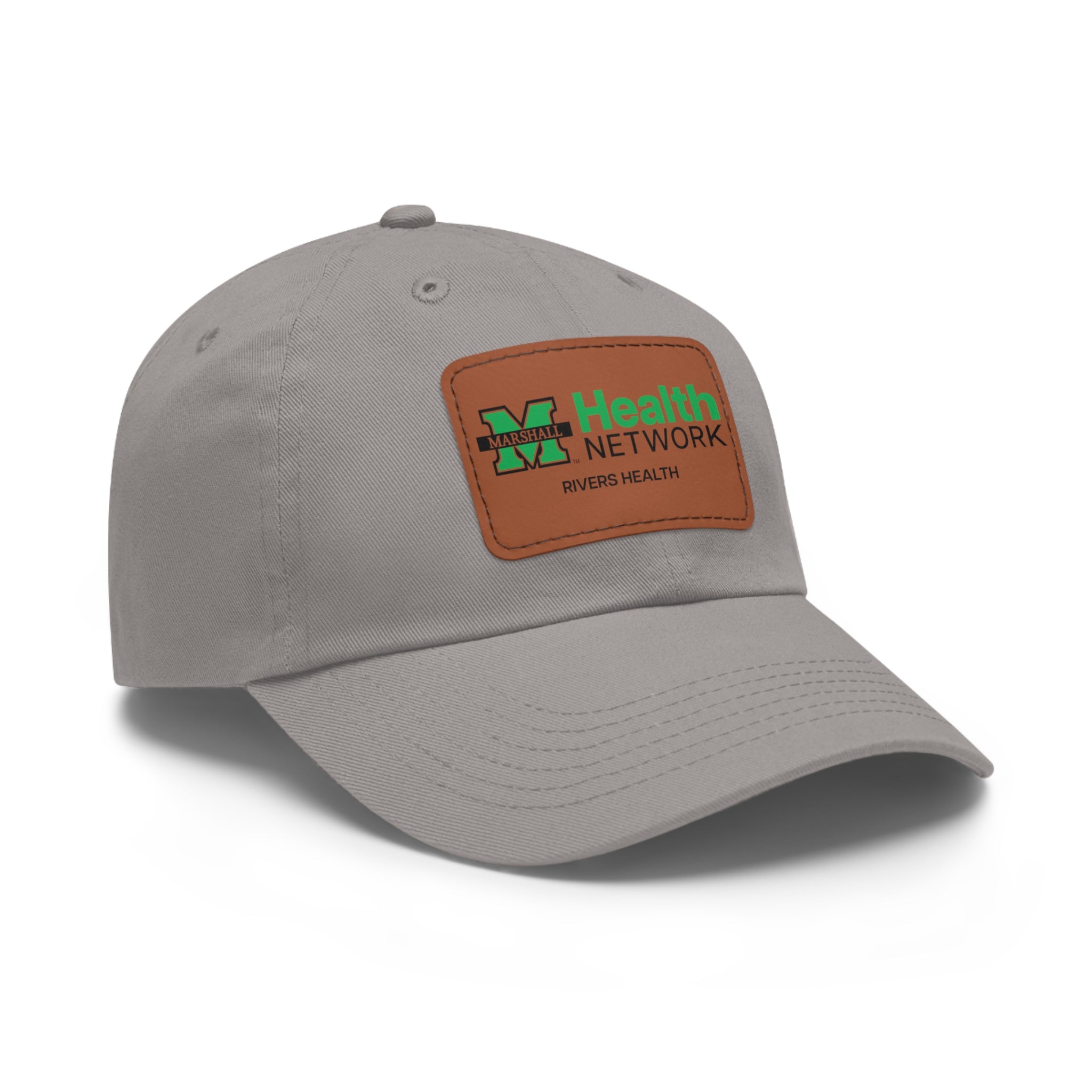 Marshall Health Network Rivers Health Laboratory Employee of the Month Dad Hat with Leather Patch