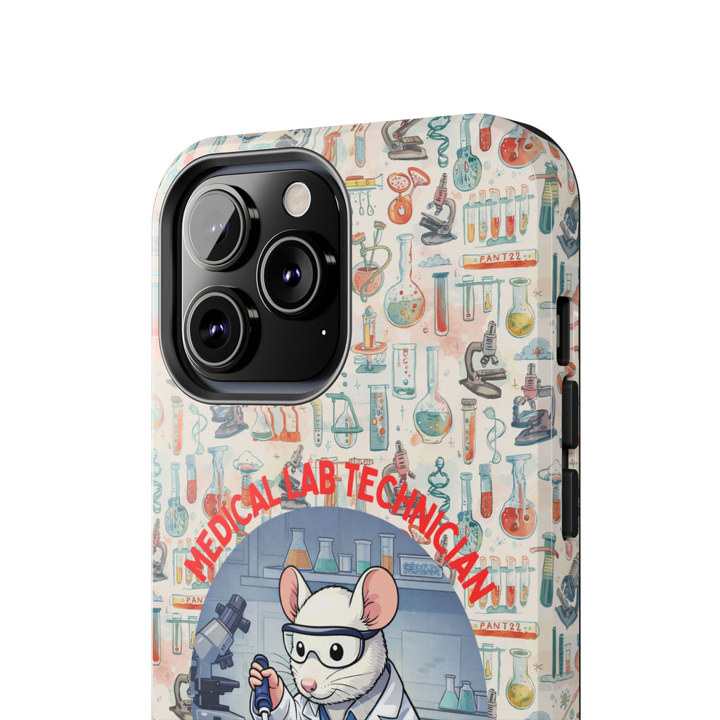 Medical Lab Technician Phone Case — "Lab Life" Cute Lab Mouse Design