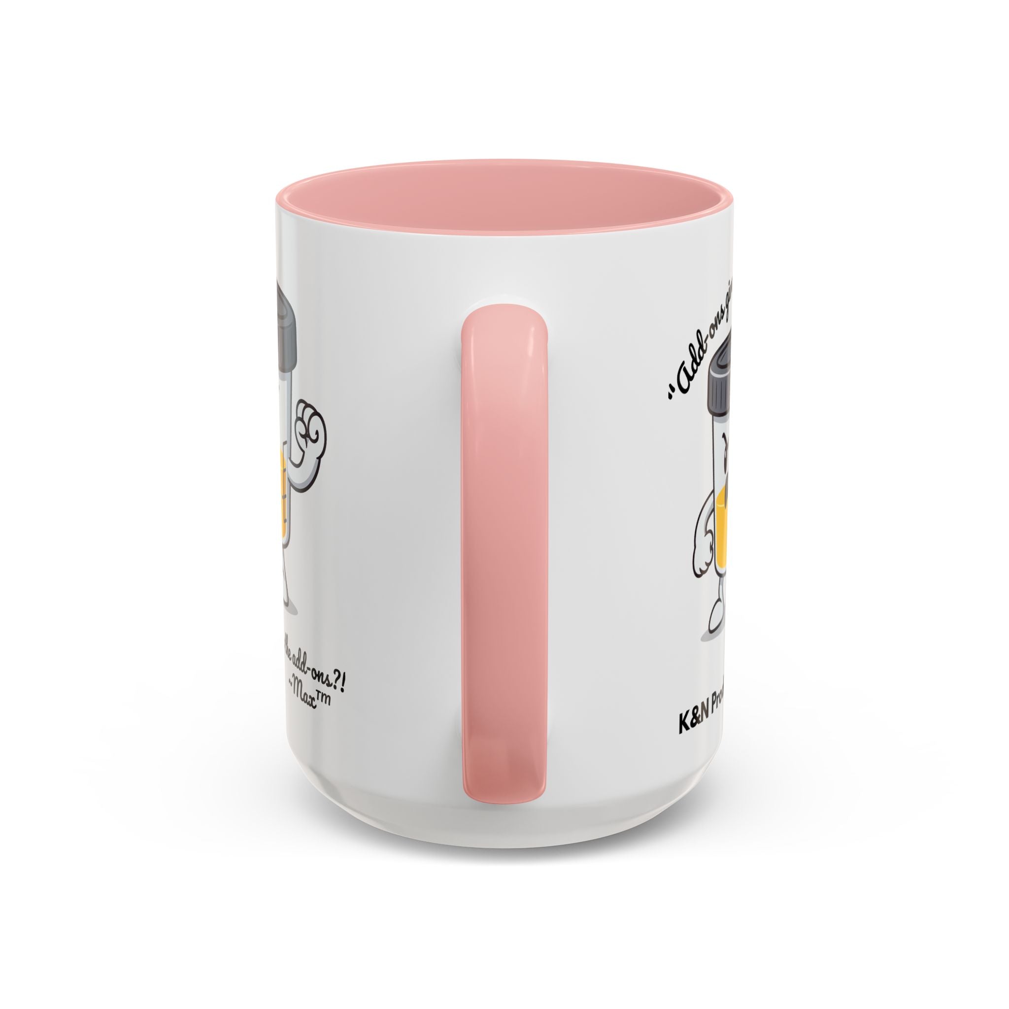 Max™ Double-Sided Specimen Cup Mug – “Add-Ons” Lab Humor by Lab Legends™