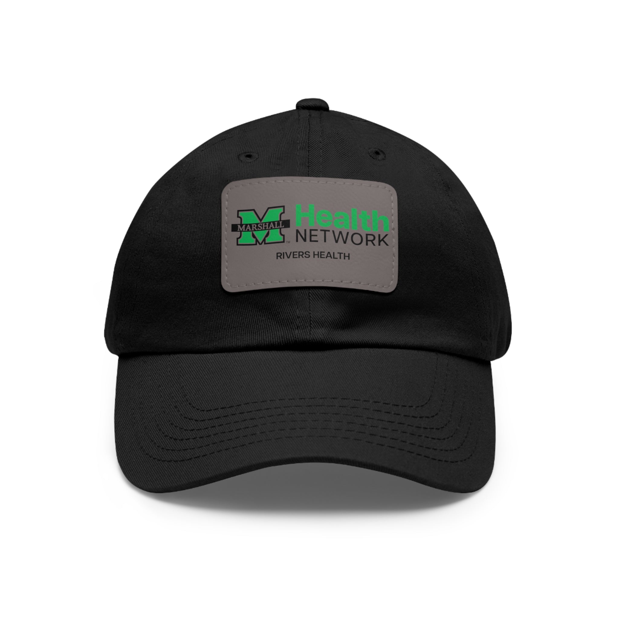 Marshall Health Network Rivers Health Laboratory Employee of the Month Dad Hat with Leather Patch