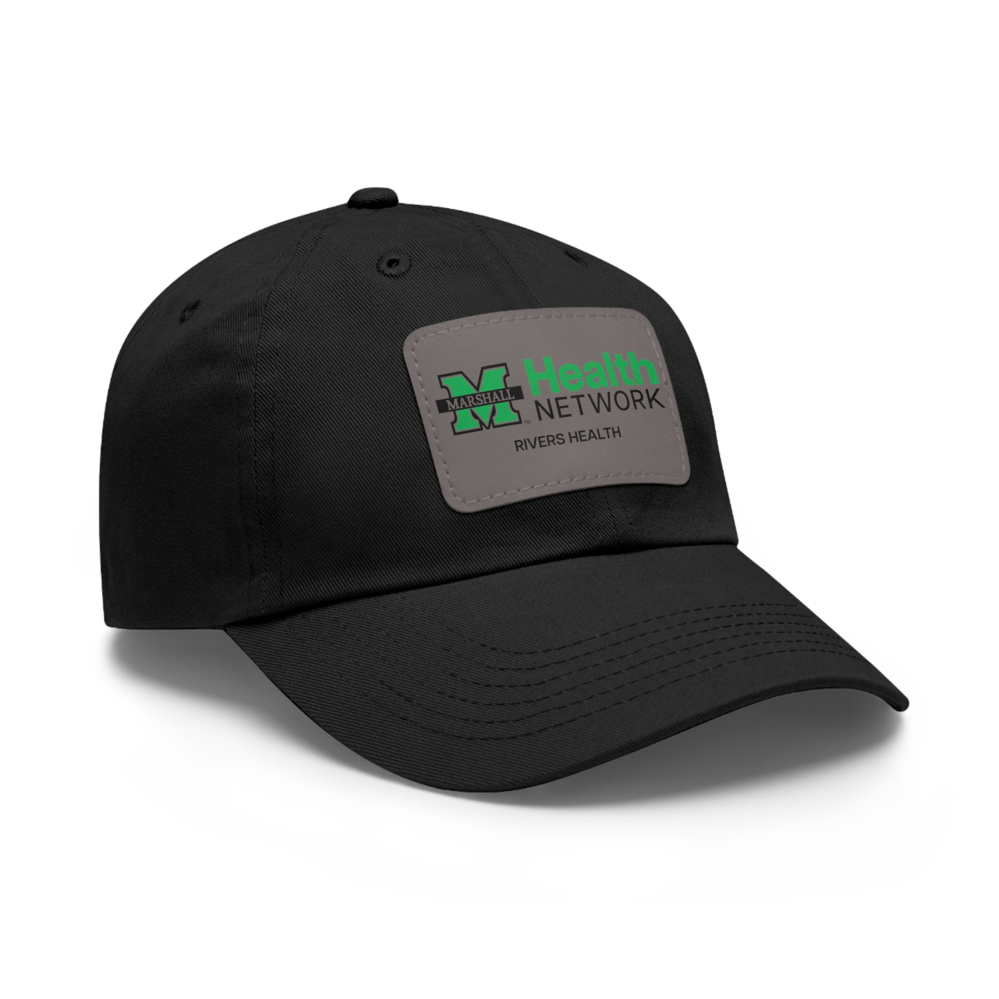 Marshall Health Network Rivers Health Laboratory Employee of the Month Dad Hat with Leather Patch