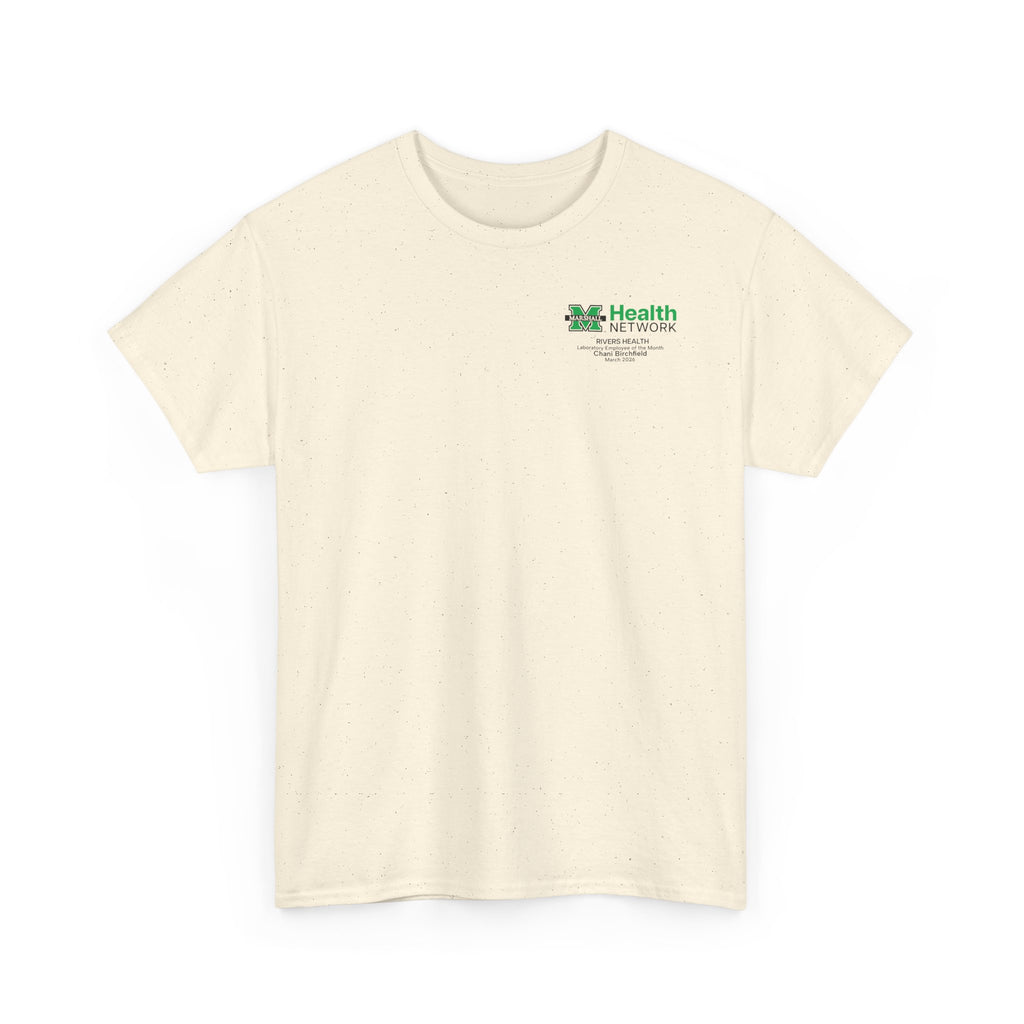 Marshall Health Network Rivers Health Laboratory Employee of the Month Classic Cotton T-Shirt