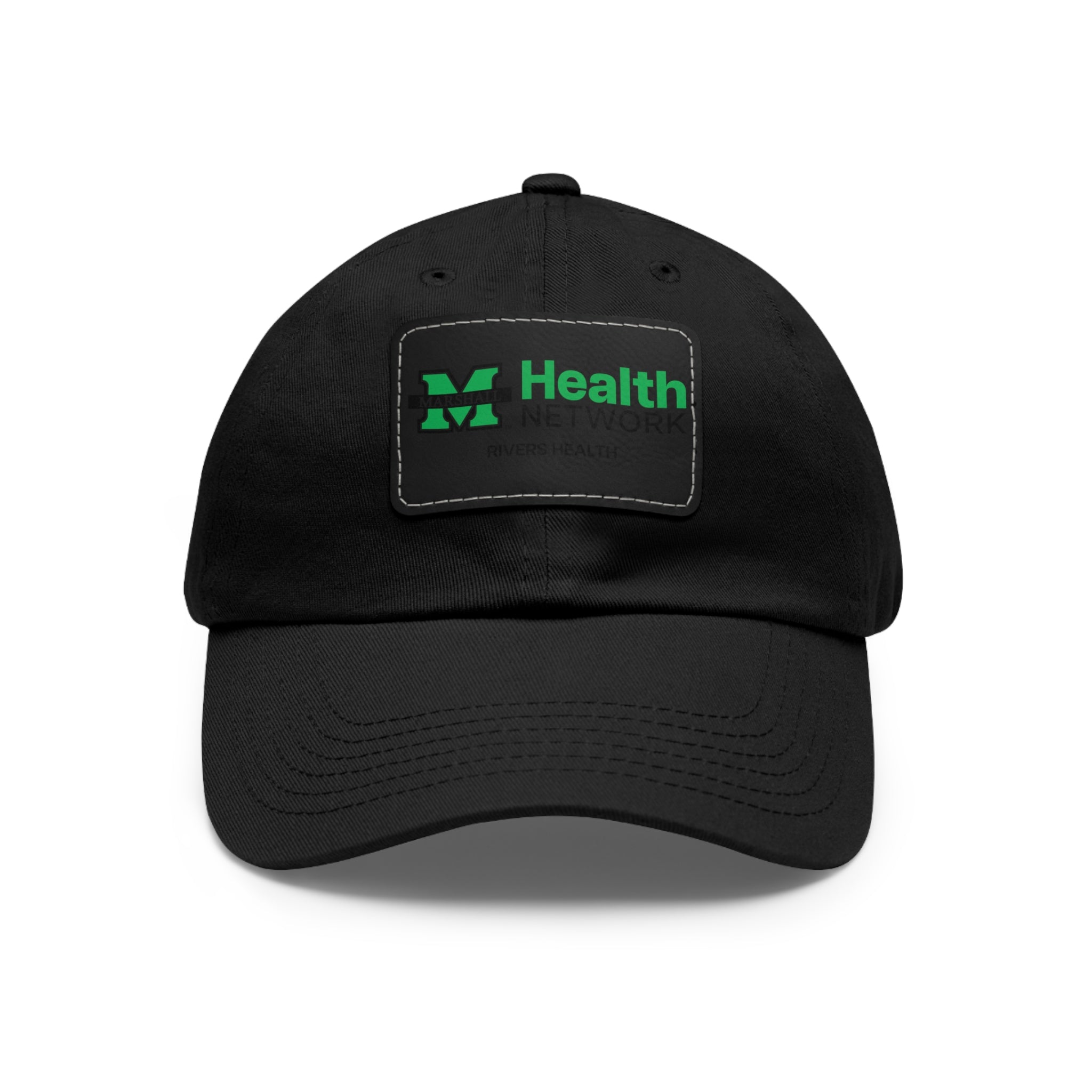 Marshall Health Network Rivers Health Laboratory Employee of the Month Dad Hat with Leather Patch