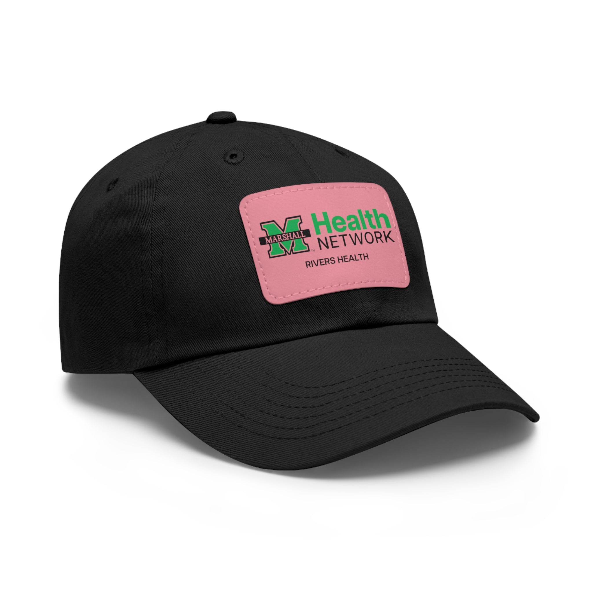 Marshall Health Network Rivers Health Laboratory Employee of the Month Dad Hat with Leather Patch