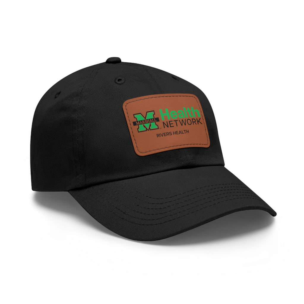 Marshall Health Network Rivers Health Laboratory Employee of the Month Dad Hat with Leather Patch