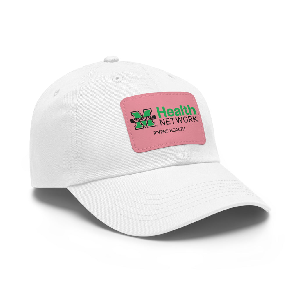 Marshall Health Network Rivers Health Laboratory Employee of the Month Dad Hat with Leather Patch