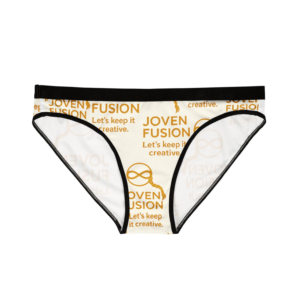 Joven Fusion Signature Panty – Gold Logo All-Over Print, Creative Edition