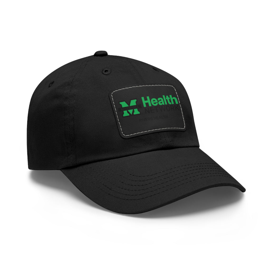 Marshall Health Network Rivers Health Laboratory Employee of the Month Dad Hat with Leather Patch