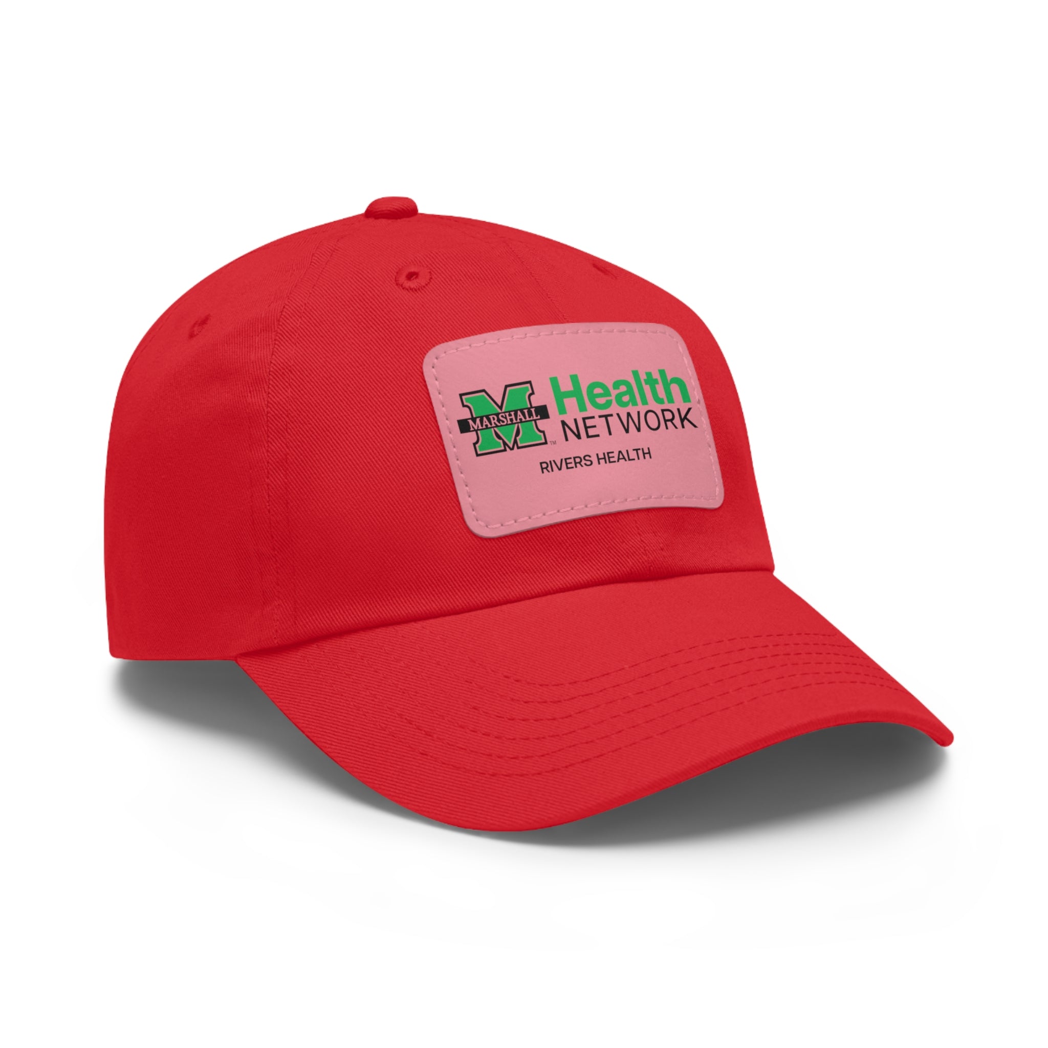 Marshall Health Network Rivers Health Laboratory Employee of the Month Dad Hat with Leather Patch